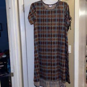 Lularoe Carly plaid